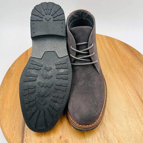 Vance Co. Orson Men’s Suede Chukka Boot In Dark Gray Size 10 - Picture 15 of 16